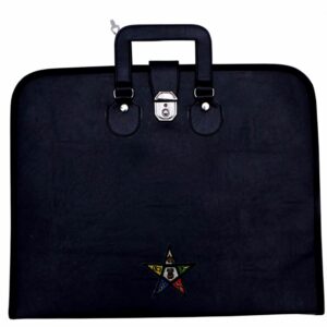 Order of Eastern Star Black File Cases