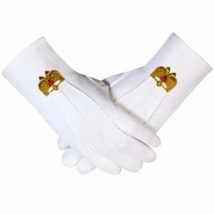 Scottish Rite Masonic Cotton Gloves