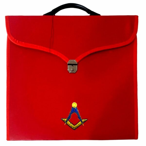 Masonic Square Compass Red File Cases Masonic Square Compass Red File Cases