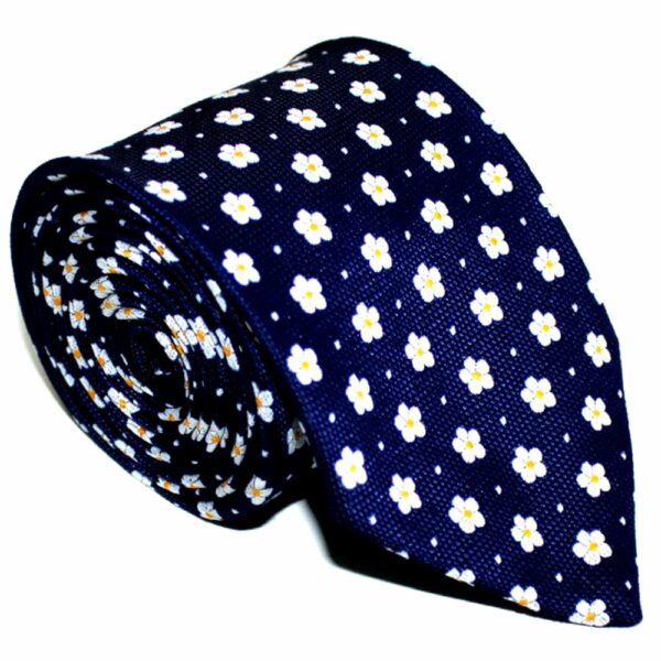 Masonic Forget Me Not Necktie Masonic Forget Me Not Necktie