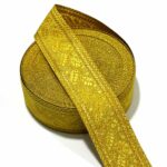 Oak Leaf Army Gold African Lace Pakistan