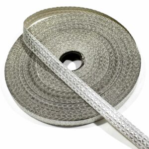 Silver Russia Braid Staff Lace