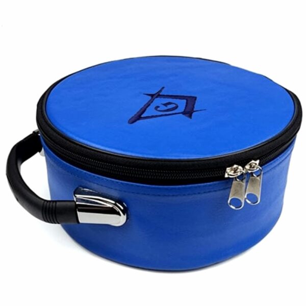 Freemason Square Compass and G Blue Cap Case Freemason Square Compass and G Blue Cap Case