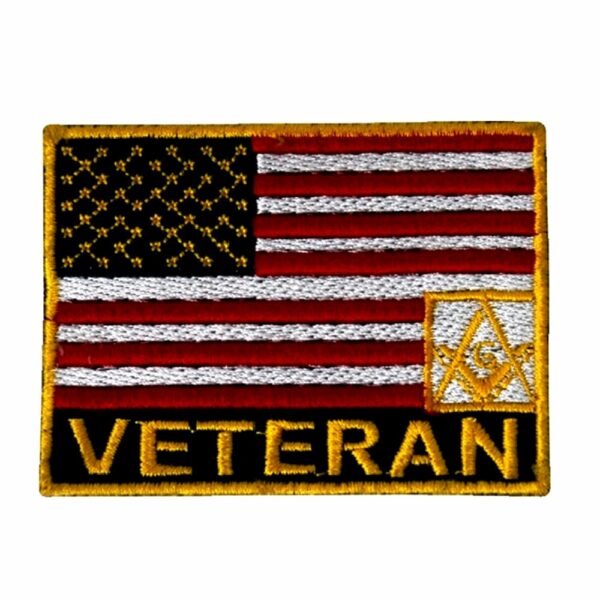 American Flag Patch Embroidered