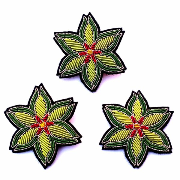 Bullion Wire Embroidery Fancy brooch Bullion Wire Embroidery Fancy brooch