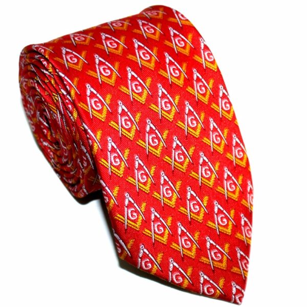 Square Compass Necktie Supplier