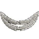 Plated Oak Leaf Tow Row Peak
