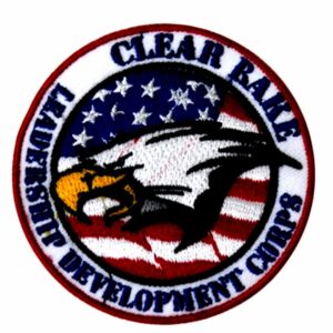 Machine Embroidered Badge Eagle