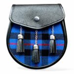 Mens Scottish 3 Tassel Leather Sporran