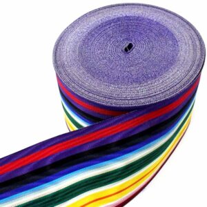 Rainbow Moire Ribbon Supplier