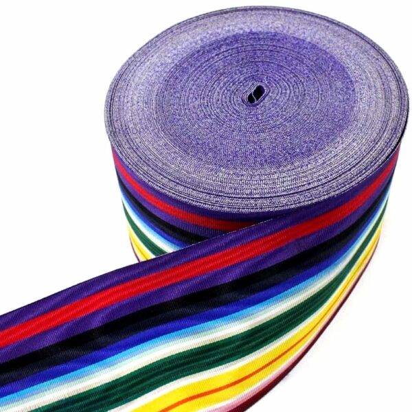 Rainbow Moire Ribbon Supplier
