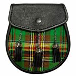 Murphy Tartan Leather Sporran