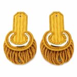Ornate Gold Shoulder Epaulettes
