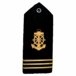 Navy Shoulder Boards Anchor Three Bar