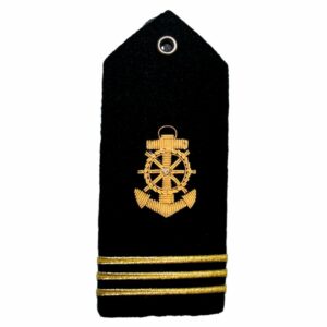 Navy Shoulder Boards Anchor Three Bar