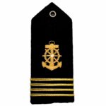 Four Bars Captain Epaulets Gold