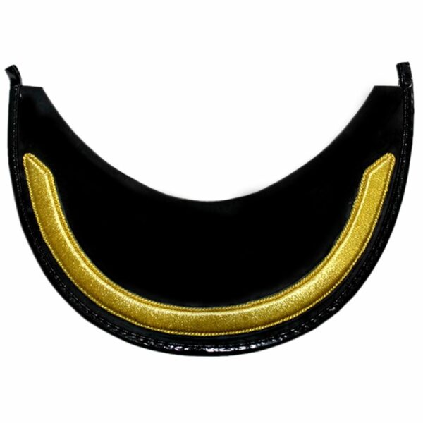 Embroidery Visors Solid Gold Bar Cap Peak Supplier Embroidery Visors Solid Gold Bar Cap Peak Supplier