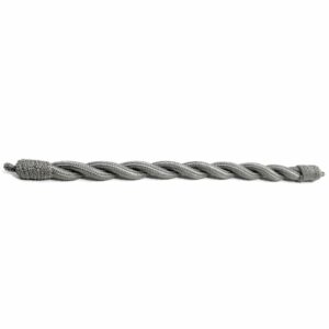 Military Officer Gray Cap Cord