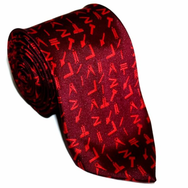 Masonic Freemason Striped Tie Symbols Masonic Freemason Striped Tie Symbols