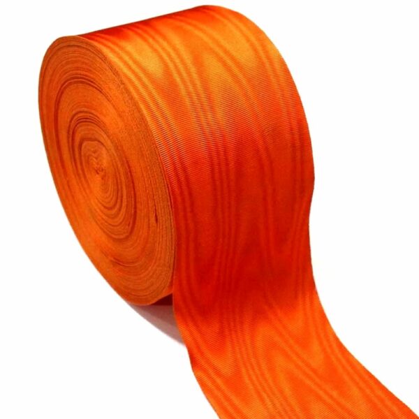 Masonic Moire Orange Ribbon Supplier Masonic Moire Orange Ribbon Supplier