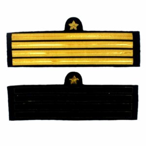 Navy Cuff Rank Sleeve Captain Gold