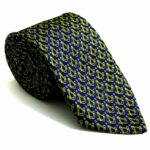 Tie with Gold Square Compass