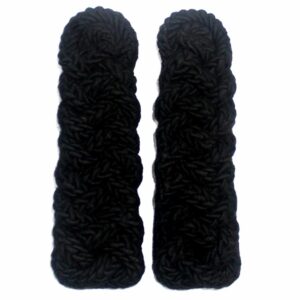 Shoulder Cords Black Chain Gimp