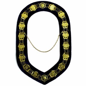 Masonic Compass Square Chain Collar