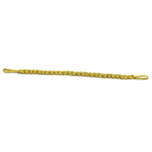 Military Gold Silk Cap Cord