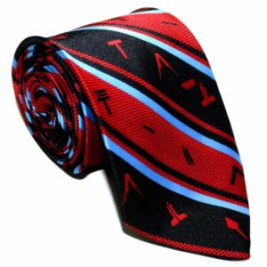 Working Tools Freemason neck tie