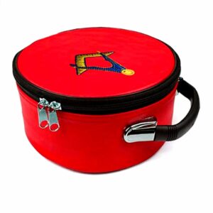Masonic Square Compass Red Cap Case
