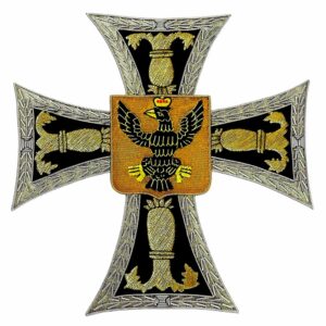 Military Officer Cross with Eagle