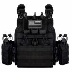 Black Military Tactical Hunting Vest
