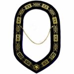 Grand Lodge Chain Collar golden Plated