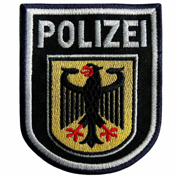 Embroidery Police Germany Badge Embroidery Police Germany Badge