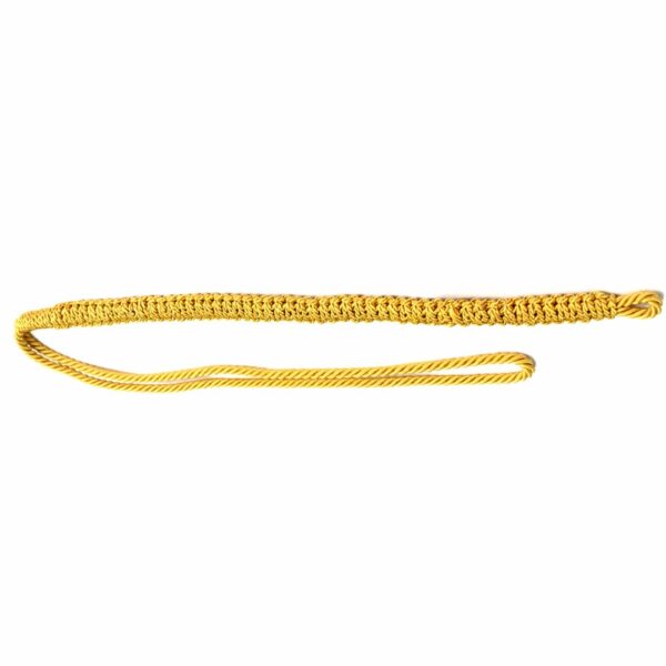 British Army Braided Lanyard yellow