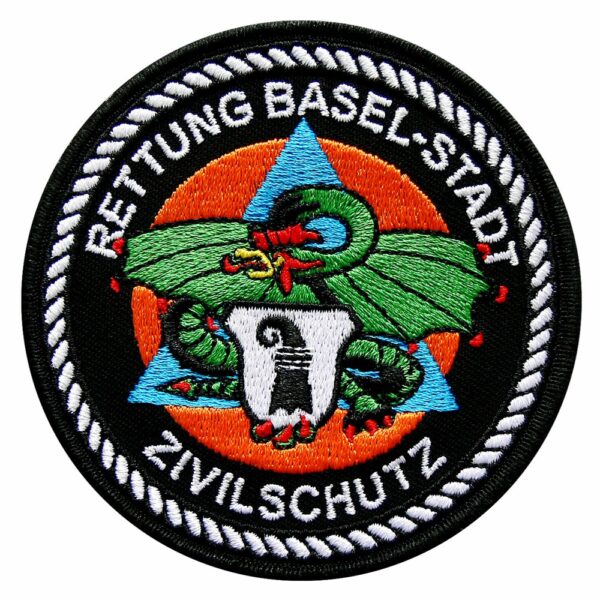 Protection Rescue Basel City Badge Protection Rescue Basel City Badge