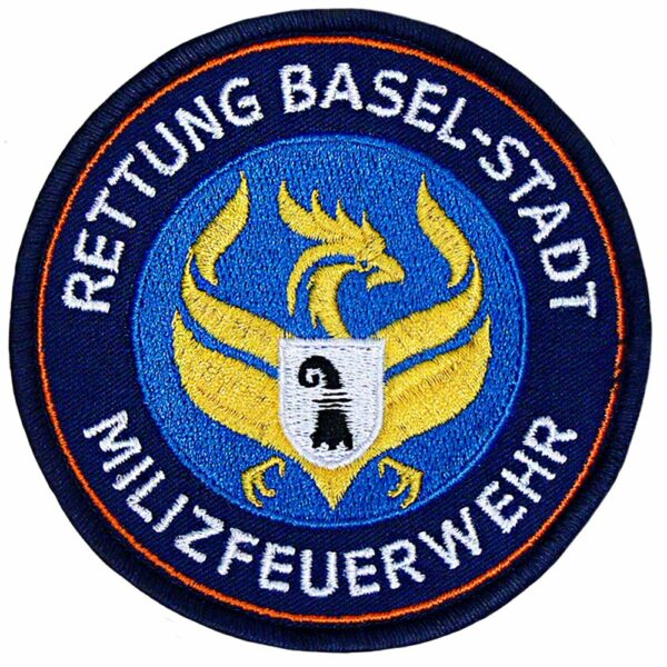 Militia Fire Department Basel Badge