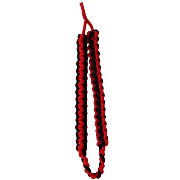 Red & Black Braided Military Shoulder Cord Red & Black Braided Military Shoulder Cord