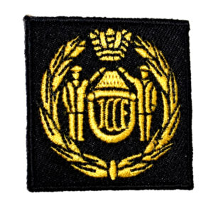 Gold Embroidered Ceremonial Uniform Badge