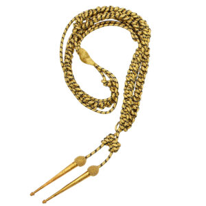 Military Gold & Black Dress Aiguillettes