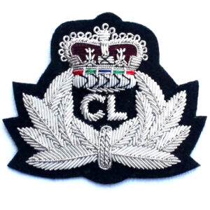 Silver Crown Bullion Badge