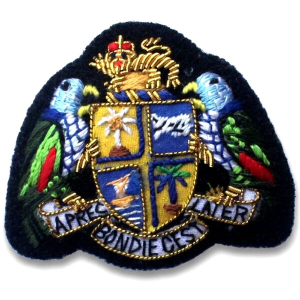 Embroidered Bullion Wire Blazer Badges