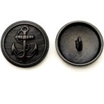 Nautical Anchor Metal Buttons