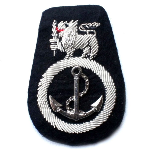 Silver Bullion Wire SA Navy Cap Badge Supplier