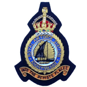 Air Force Khormaksar Station Blazer Badge