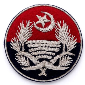 Pakistan Police SIilver Blazer Badge