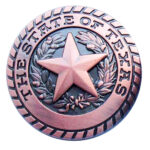 Texas Star Western Belt Buckle